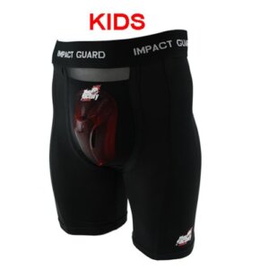 MMA FACTORY COMPRESSION SHORT WITH GROIN GUARD - YOUTH-0