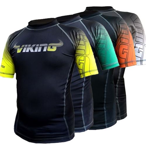 VIKING RANKED RASHGUARD - KIDS - SHORT SLEEVE-0