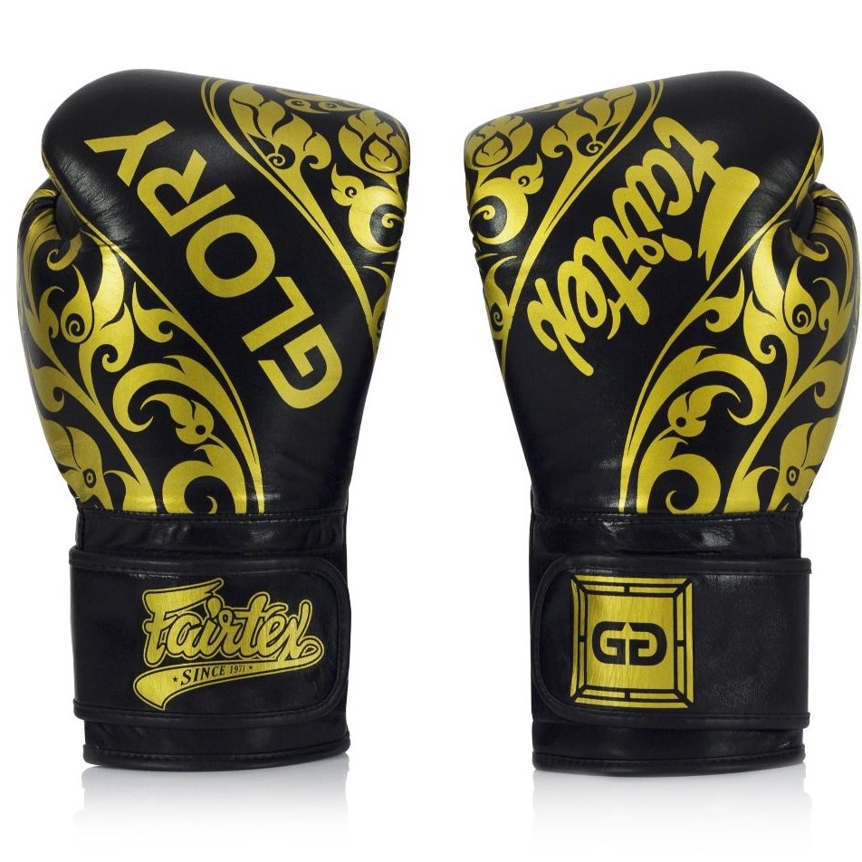 FAIRTEX BGVG2 GLORY HOOK AND LOOP TRIBAL BOXING GLOVES-20084