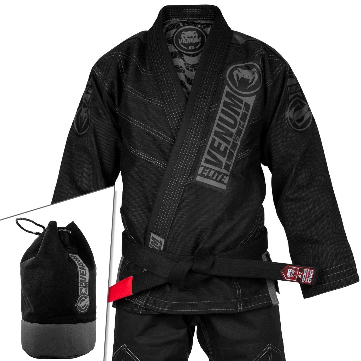 VENUM ELITE LIGHT 2.0 BJJ GI - (BAG INCLUDED)-0