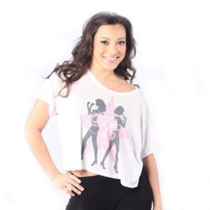 FIGHT CHIX STAR FACEOFF T-SHIRT-0