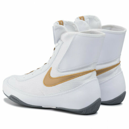 Nike Machomai 2 Boxing Shoes - White/Gold-41900