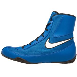 Nike Machomai 2 Boxing Shoes - Blue/White-0