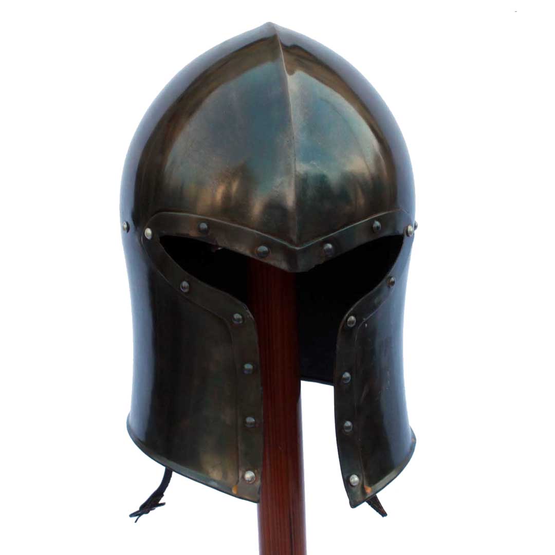 Epic Dark Barbuta Helmet-0