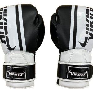 Viking Odin Elite Leather Dual Wrist Strap Boxing Gloves -31778