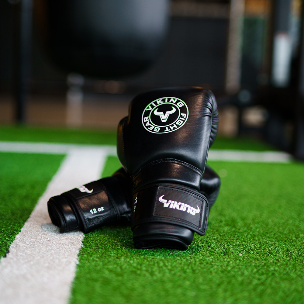 Viking Savage Leather Wrist Locking Boxing gloves - Image 26