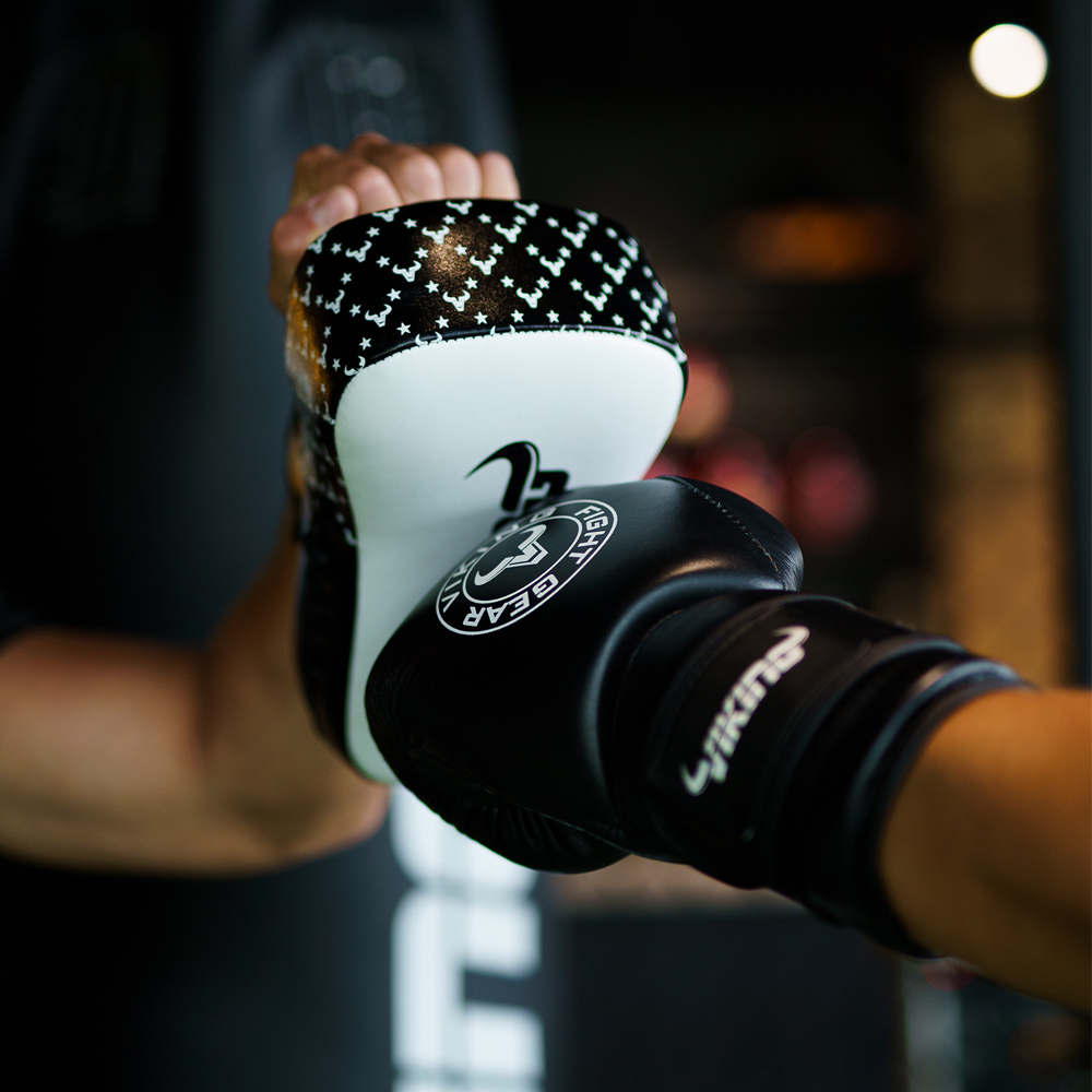 Viking Savage Leather Wrist Locking Boxing gloves - Image 23