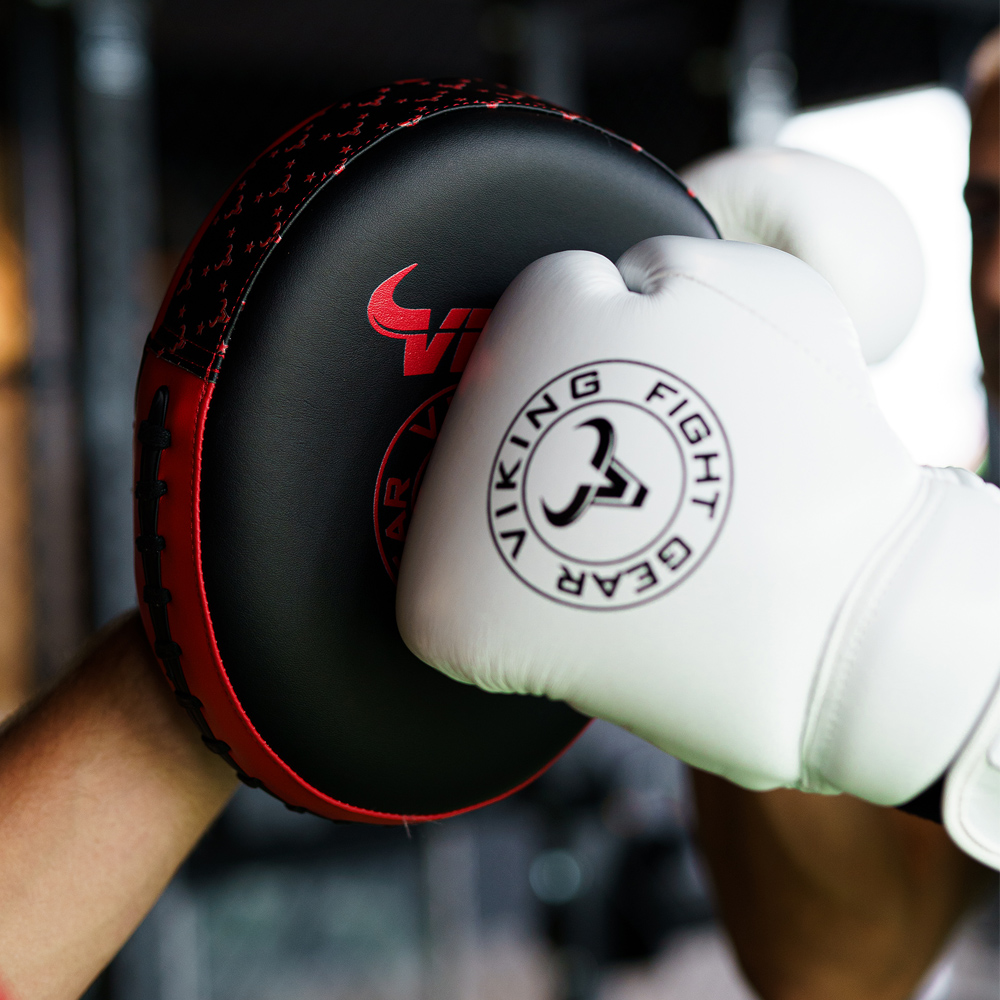 Viking Savage Leather Wrist Locking Boxing gloves - Image 22