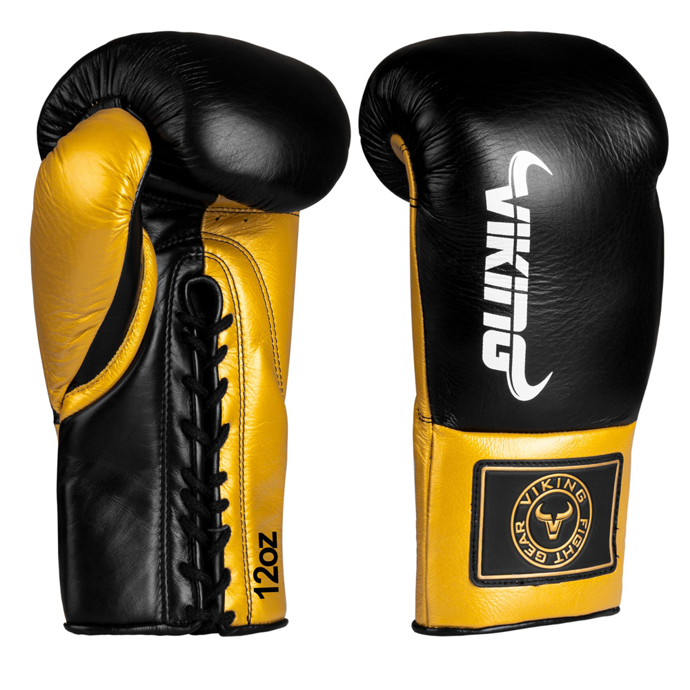 Viking Valhalla Pro Horse Hair Boxing Gloves (Lace Up)