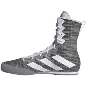 Adidas Box Hog 4 Boxing Shoes - Grey/ White
