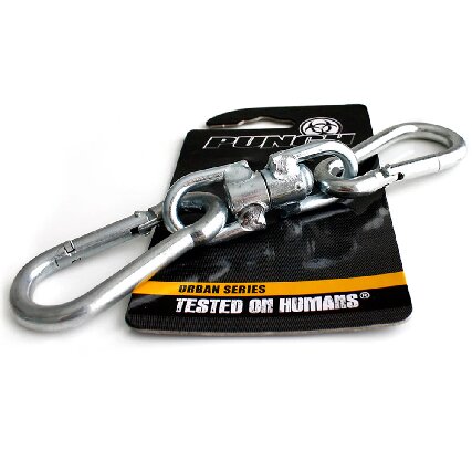 Punch Boxing Bag Swivel with Snap Hooks