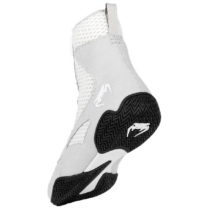 Venum Contender Boxing Shoes - White/ Grey - Image 3