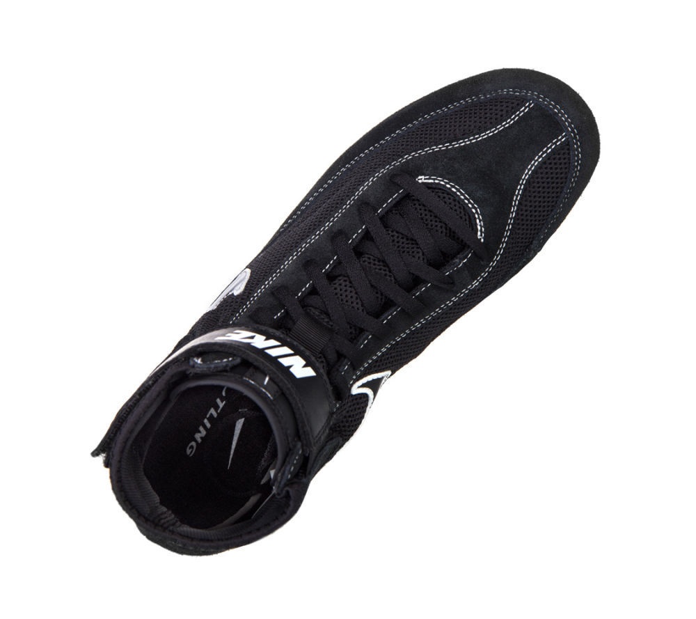 Nike Speedsweep VII Wrestling Shoes - Black/Black - Image 4
