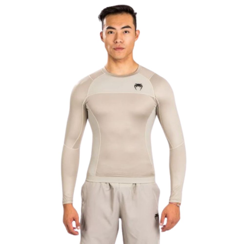 Venum G-Fit Air Rashguard Long sleeve - Sand