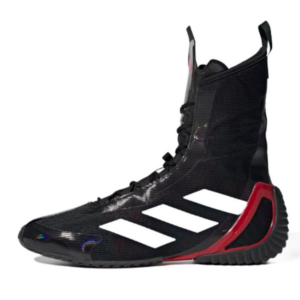 Adidas Speedex Ultra Boxing Shoes - Black/White/Ruby
