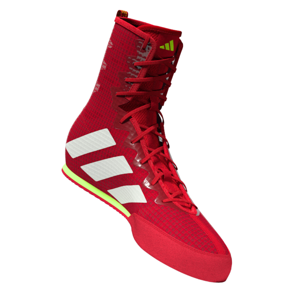 Adidas Box Hog 4 Boxing Shoes - Red - Image 6