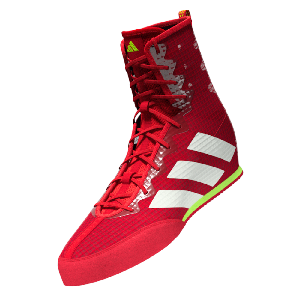 Adidas Box Hog 4 Boxing Shoes - Red - Image 8
