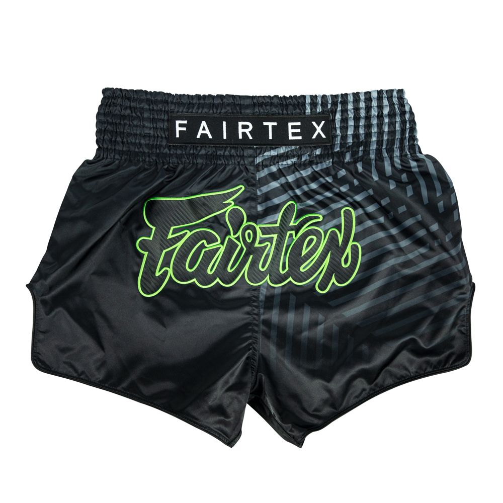Fairtex Muay Thai Shorts BS1924 - Black Racer