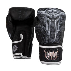 Venum Gladiator 5.0 Boxing Gloves - Black/Silver