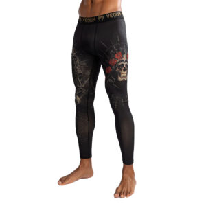Venum Santa Muerte 5.0 Men's Spats - Deep Black/Gold
