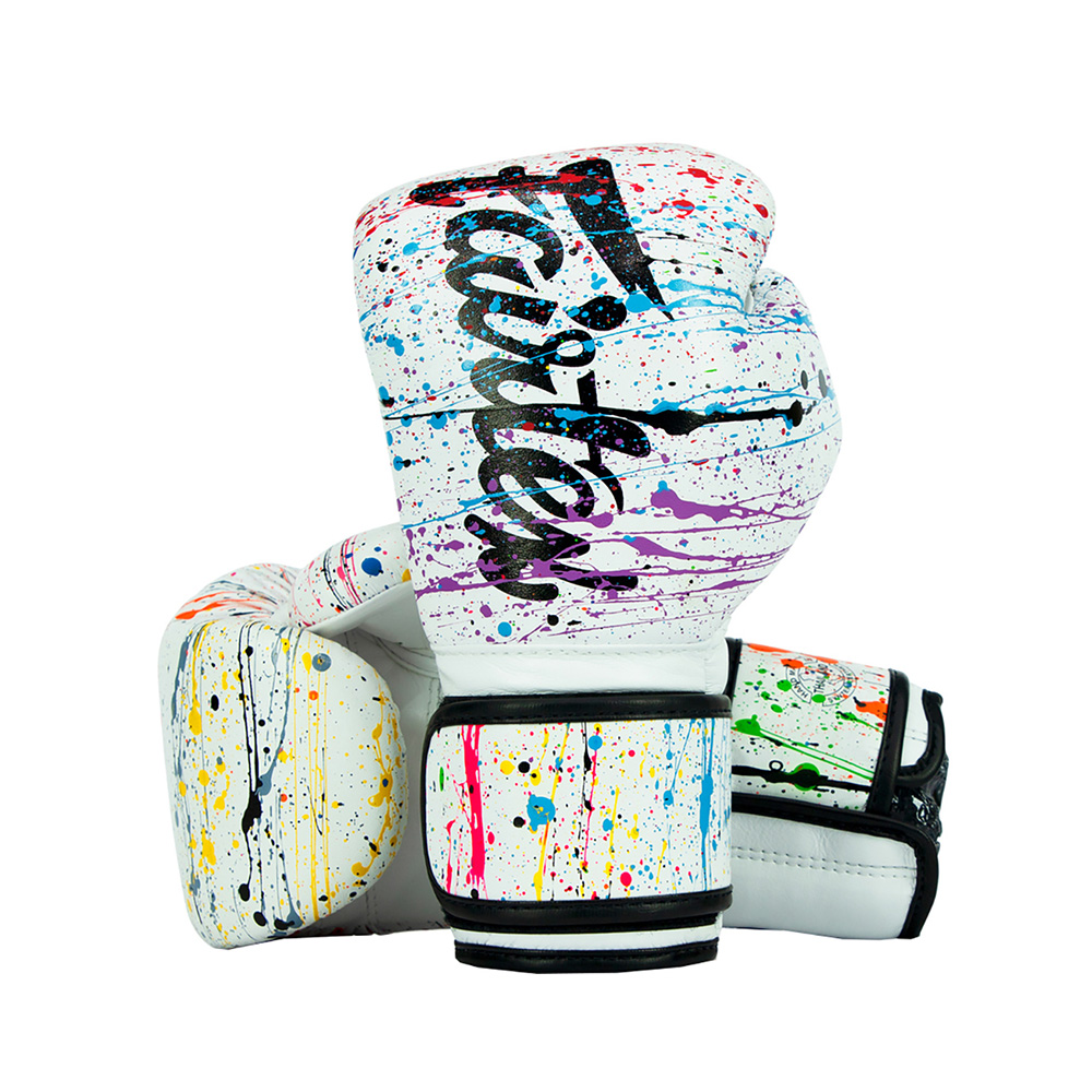 Fairtex Painter Boxing Gloves (WHITE) – BGV14PT