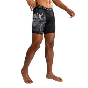 Venum Gladiator 5.0 Men's Vale Tudo Shorts - Black/Silver