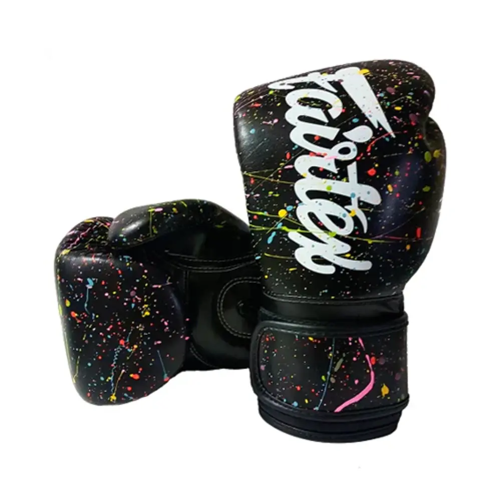 Fairtex Painter Boxing Gloves (BLACK) – BGV14PT