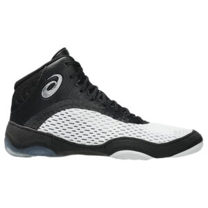 Asics Split Elite Wrestling Shoes - White/Black