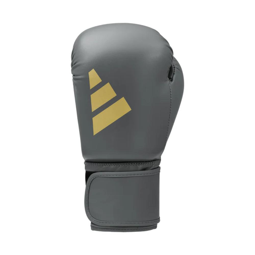 adidas Speed 50 Gel Gloves - Ash Grey/Gold