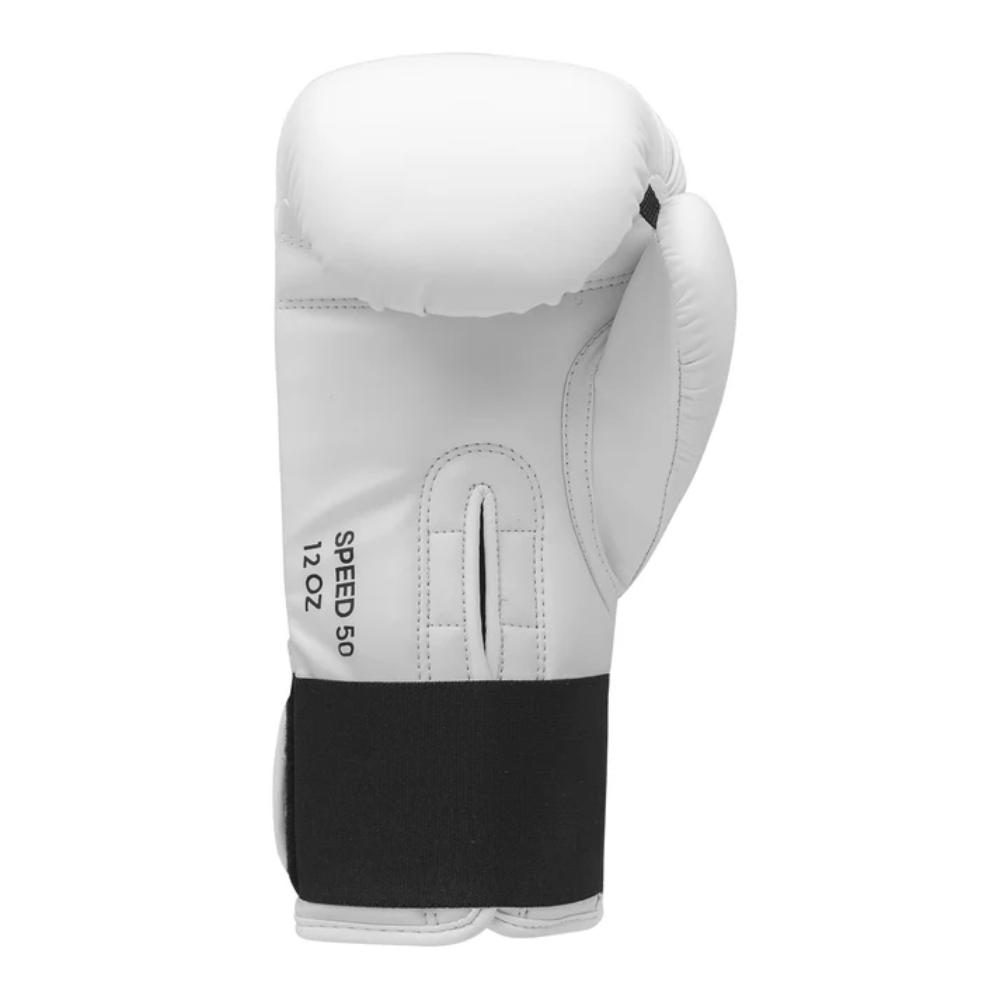 adidas Speed 50 Gel Gloves - White/Gold - Image 3