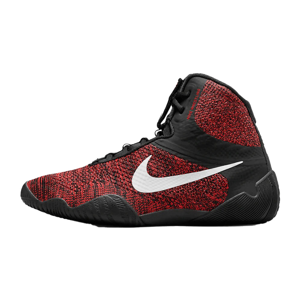 Nike Tawa Wrestling Shoes - Black/ White / Red