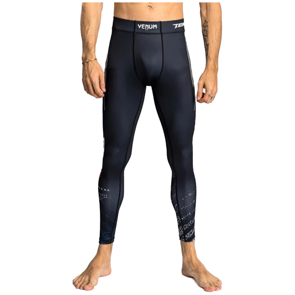 Venum x TEKKEN 8 - Jin Kazama Spats - Blue/Black/White