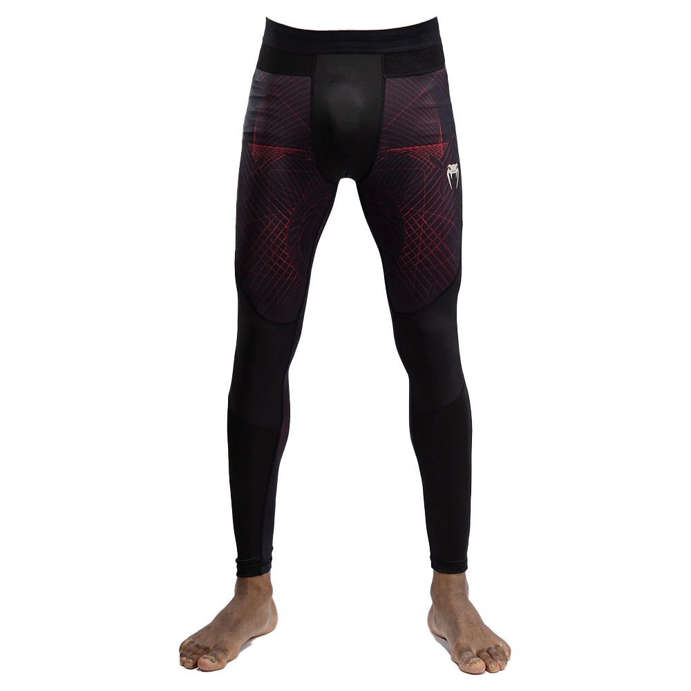 Venum G-Fit Air Men's Spats - Deep Black/Fire Red