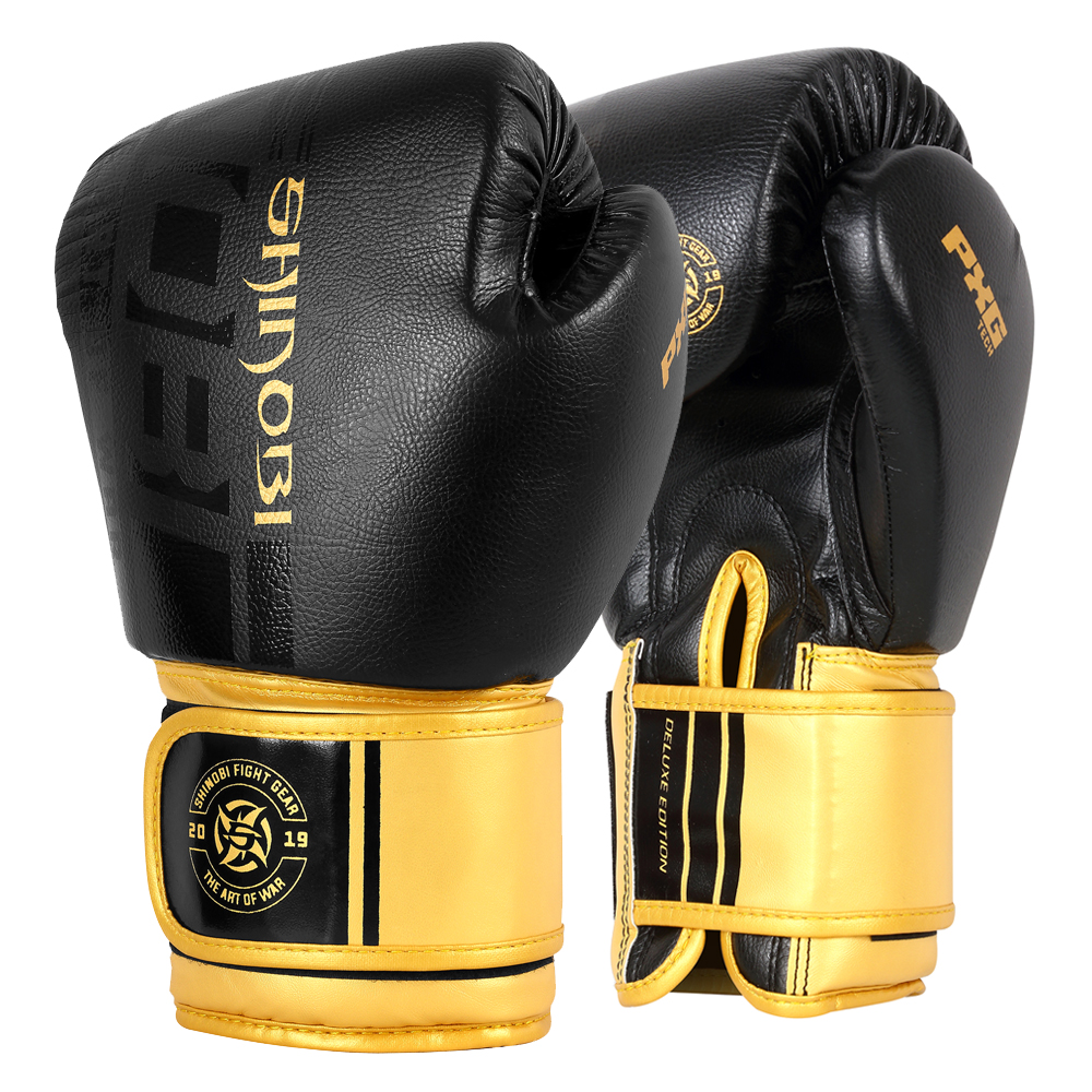 Shinobi Creed Boxing Glove / Black/Gold